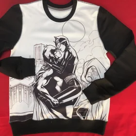 Свитшоты с полной запечаткой: Batman - Batwoman